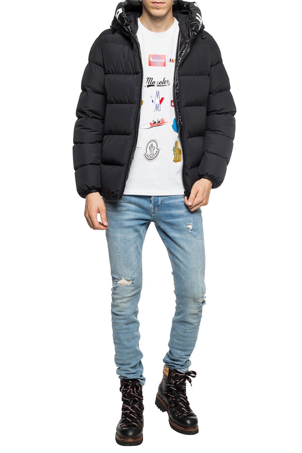 Moncler 'Dubois Giubbotto' quilted jacket | Men's Clothing | Vitkac